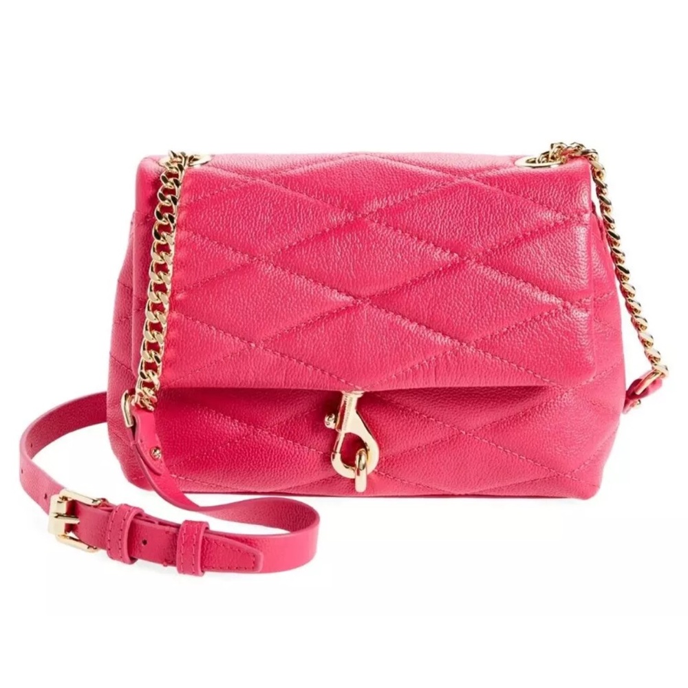 NWT REBECCA MINKOFF EDIE CROSSBODY

Color: Cosmic Pink